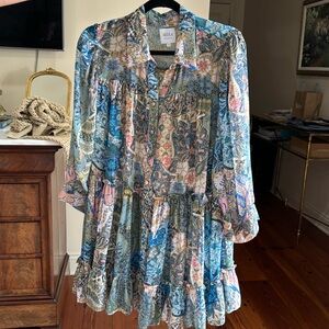 Misa size small mini floral dress